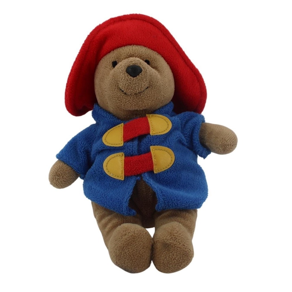 Rainbow Designs My First Paddington Bear Plush Blue Coat Red Hat Vintage Toy
